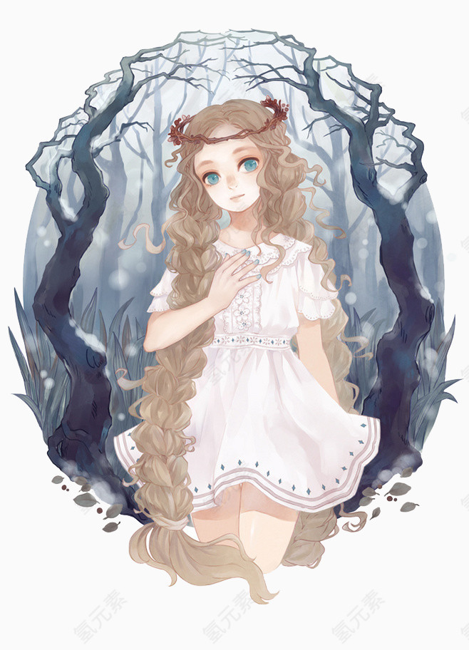 森林少女