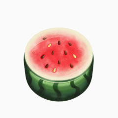 一个大西瓜坐垫