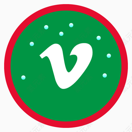 christmas-social-networking-icons