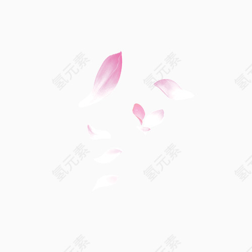 漂浮的花瓣