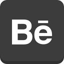 Behance公司平flat-social-icons