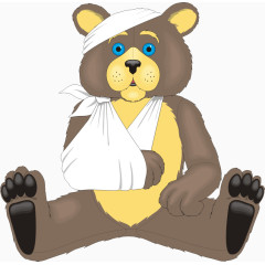 卡通小熊