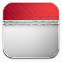 撕掉的日历图标