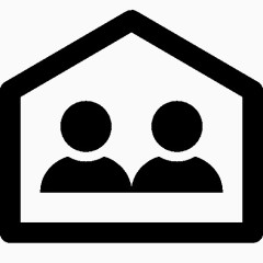 家居空间的图标