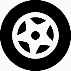 卡通轮胎美国队长盾素材