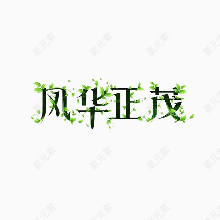 绿色风华正茂