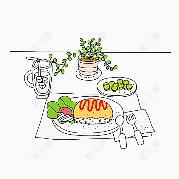 糕点美食