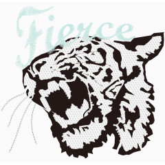 十字绣狮子字母