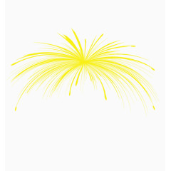 装饰烟花免抠png素材