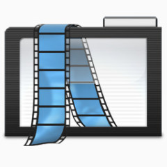 暗视频文件夹图标