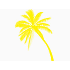 万圣节树叶装饰素材