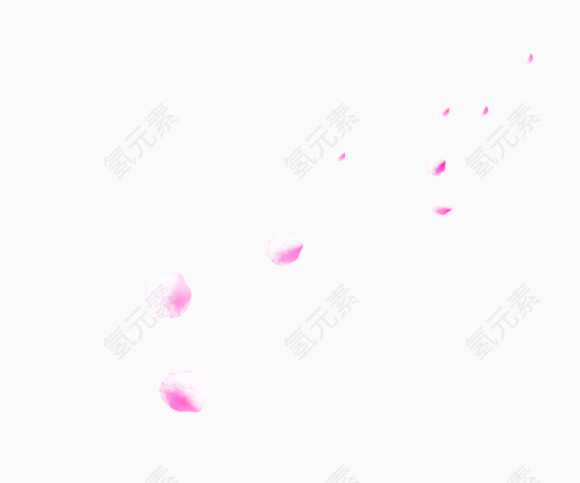 飘落花瓣