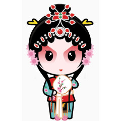 京剧翠花小人