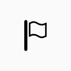 警报注意旗帜误差国旗彭南特红旗标志投降警告波白色的旗帜通信和技术