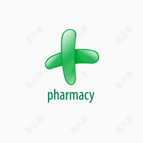 绿色健康logo