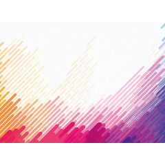 彩条拼色效果元素