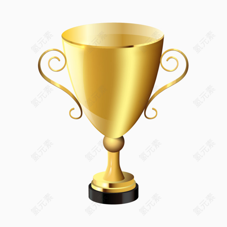 金色创意奖杯