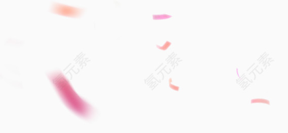 飘落彩带