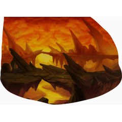 游戏标志剪影标识