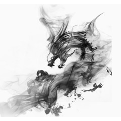 水墨端午节龙舟