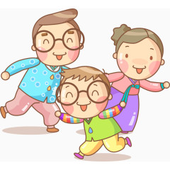 亲子欢乐活动全家