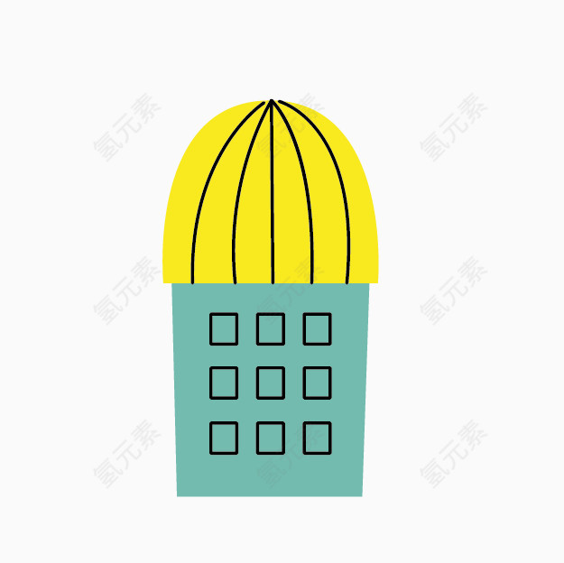 施工图片素材建筑图标