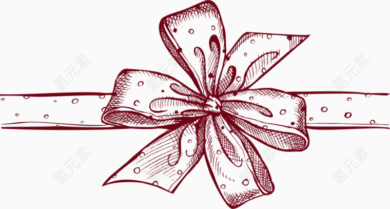 蝴蝶结装饰图片