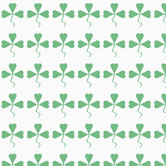 绿色三叶草底纹