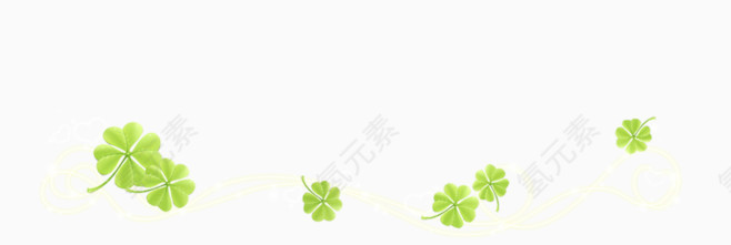 时尚风格装饰花边花朵树木叶子