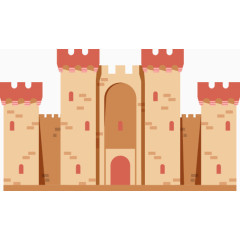 矢量扁平化皇宫