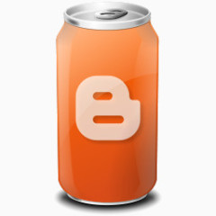 易拉罐风格网页标志