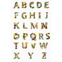 万圣节26个字母表