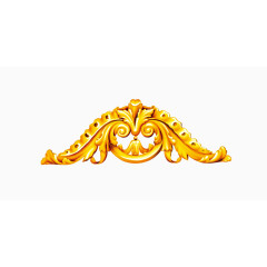 金色花边图片