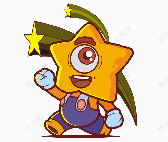 五角星小人