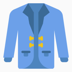 扁平卡通衣服素材