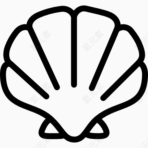 贝壳图标