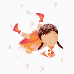 蒲公英小女孩