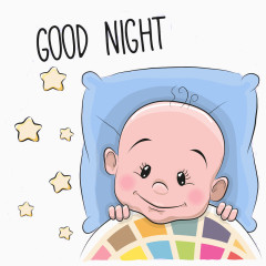 卡通手绘小宝宝