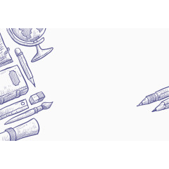 开学季涂鸦手绘