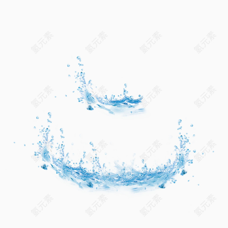 水花PNG素材