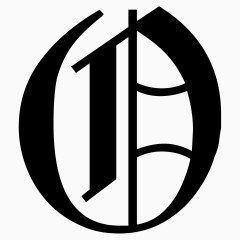 欧式古典风格字母O