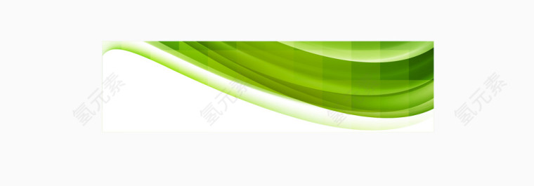矢量绿色炫彩banner底纹