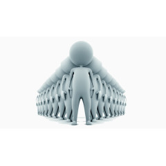 商务3d小人