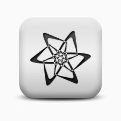 磨砂白广场图标符号形状微调SC符号形状图标