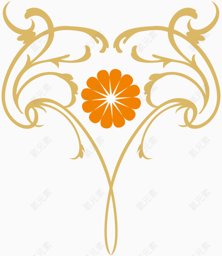 潮流抽象花纹