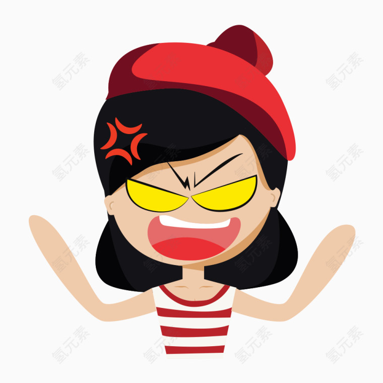 可爱女孩表情包