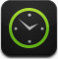 时钟iphone-black-icons