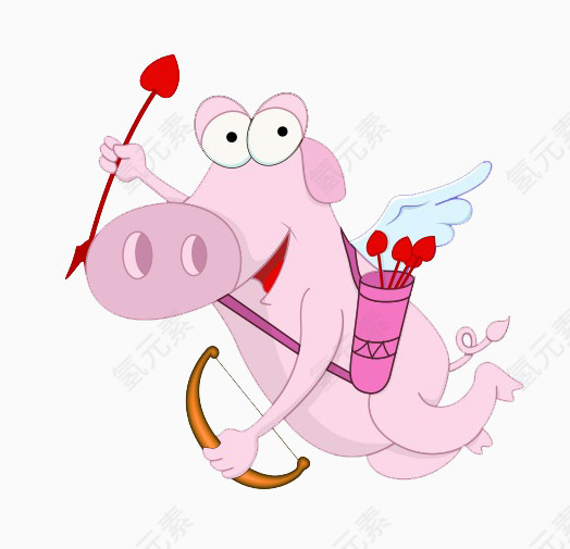 小猪爱神丘比特