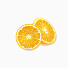 柠檬水果切开的一半