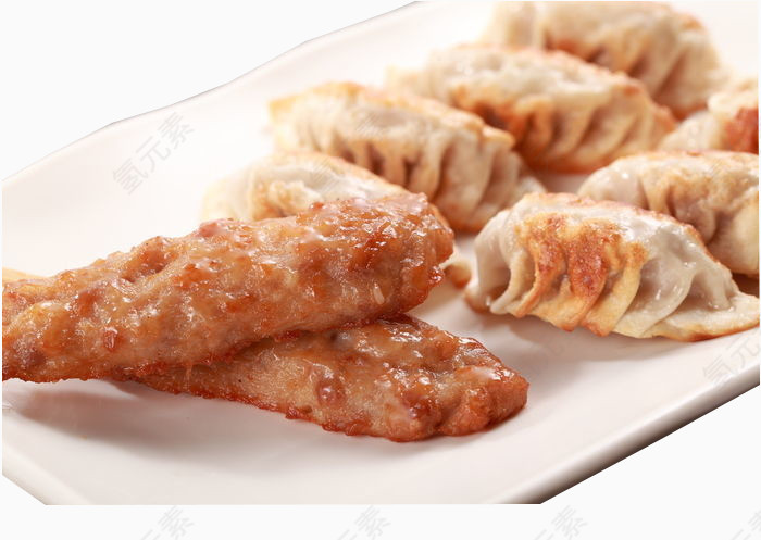 美味烤饺子
